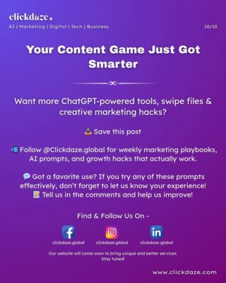 4. Carousel 4 - You’re Wasting Time If You’re Not Using ChatGPT Like THIS
