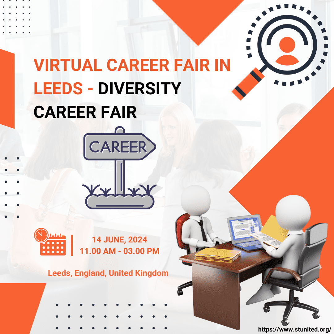 Virtual Career Fair in Leeds - Diversity Career Fair - stunited.org