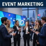 Need another AI image for my blog - blog heading is "Boost Event Marketing in the UK with TikTok & Social Media" this blog is for UK fresh graduates "event marketing" topic - image should be UK related- should be in good SEO - image should be Event marketing related - stunited.org - UK
