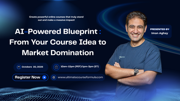 AI-Powered Blueprint: From Your Course Idea to Market Domination