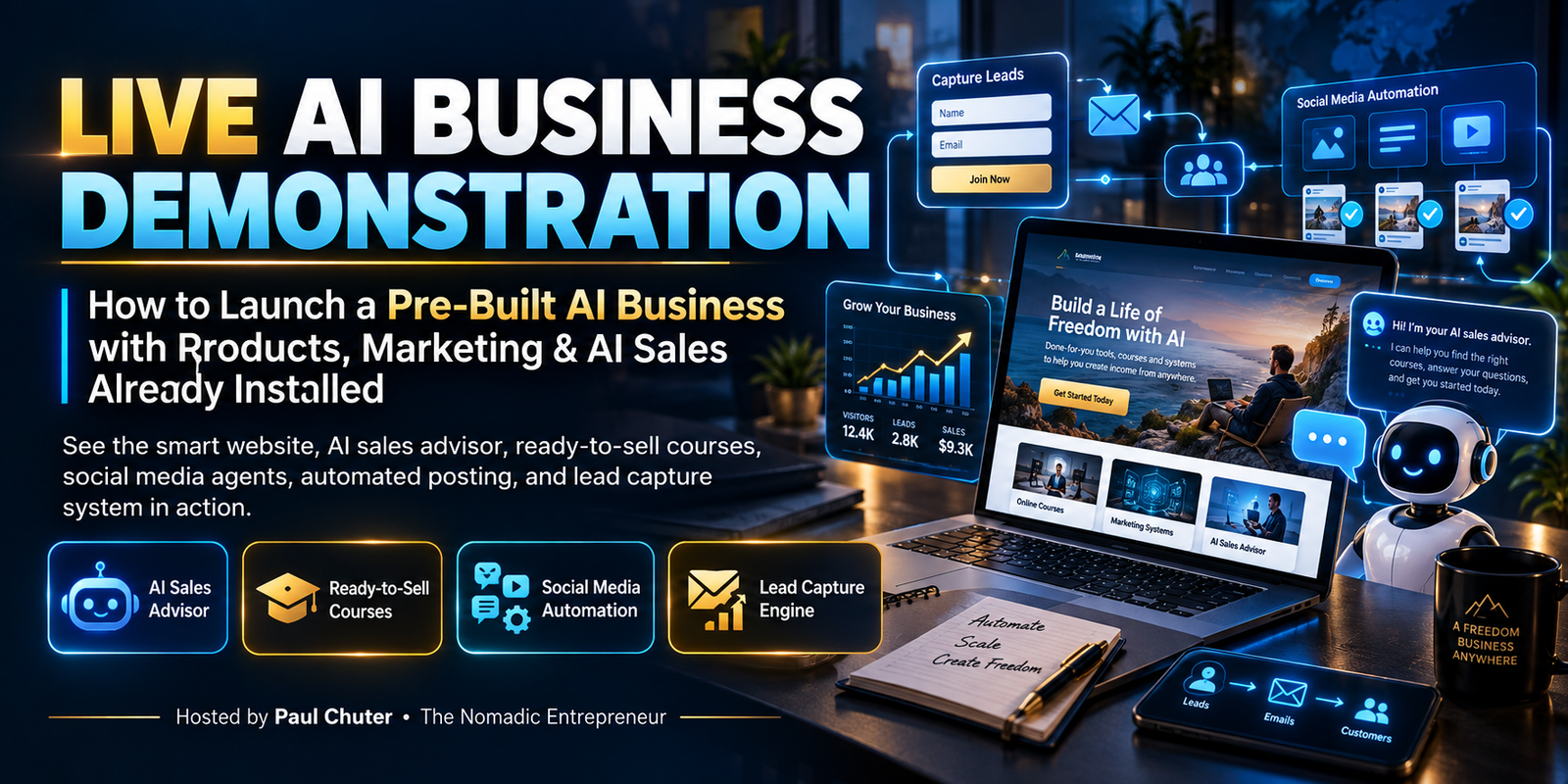 The AI‑Built Business That Works While You Don’t